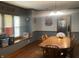 The dining room includes hardwood floors and a window seat at 3143 Carson Ave, Indianapolis, IN 46227