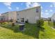 Backyard featuring a large lawn and patio area at 3230 Hemlock St, Whiteland, IN 46184
