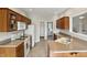 Functional eat-in kitchen features plenty of counter space, and an open design at 35 Decourcy Ln, Franklin, IN 46131