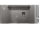Laundry room with hookups and grey walls at 3617 Woodcliff Dr, Indianapolis, IN 46203