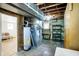 Basement with mechanicals, offering potential for customization at 3663 Kline N Dr, Indianapolis, IN 46226