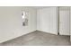 Bedroom with neutral carpet, window, and closet at 3663 Kline N Dr, Indianapolis, IN 46226