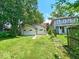 View of the backyard with some fencing at 434 N Bradley Ave, Indianapolis, IN 46201
