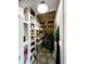 This pantry offers functional storage with built-in shelving at 6588 Dunsdin Dr, Plainfield, IN 46168
