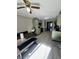 Updated kitchen with ample counter space, stainless steel appliances, and a cozy dining area at 8323 Lake Tree Ln, Indianapolis, IN 46217