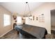 Game room featuring a covered pool table and natural light from the window at 8514 Midsummer Dr, Indianapolis, IN 46239