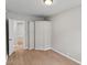 Bedroom features flooring, closet and an open doorway at 920 State St, Shelbyville, IN 46176