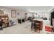 Finished basement with a kitchenette, game area, and comfortable seating perfect for entertaining at 10716 Patoka Rd, Indianapolis, IN 46239