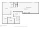 Basement plan featuring a bedroom, utility room, storage, and finished basement at 10716 Patoka Rd, Indianapolis, IN 46239