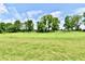 Vast green field in the countryside with trees along the horizon beneath a partly cloudy sky at 1284 N Letterman Rd, Paragon, IN 46166