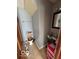 Cozy powder room featuring neutral tones, making it a convenient addition to the home's layout at 2230 Cedarmill Dr, Franklin, IN 46131