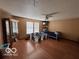 Large bedroom featuring versatile space, natural light, and durable wood flooring at 2230 Cedarmill Dr, Franklin, IN 46131