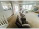 Inviting living room features neutral tones, lots of natural light, and comfortable furniture at 2292 Hampton Dr, Franklin, IN 46131