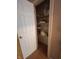 Pantry closet with shelving to keep your food and kitchenware organized at 2929 Tuscarora Ln, Indianapolis, IN 46217