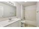 Bright bathroom featuring a vanity, toilet and bathtub with a shower at 373 Austin Dr, Avon, IN 46123