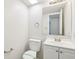 A pristine bathroom features a white vanity, new fixtures, and neutral walls at 373 Austin Dr, Avon, IN 46123