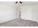 This spacious bedroom has neutral walls, new carpet and a large window at 373 Austin Dr, Avon, IN 46123
