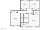 Second floor layout featuring four bedrooms and two bathrooms at 373 Austin Dr, Avon, IN 46123