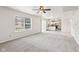 Bright living room and kitchen area offers a seamless open floorplan and lots of natural light at 373 Austin Dr, Avon, IN 46123