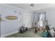 This bedroom features carpet flooring, neutral lighting and walls, and a closet at 38 W Main St, Brownsburg, IN 46112