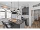 Well-designed kitchen featuring a breakfast bar, stainless steel appliances, and ample storage, ideal for culinary enthusiasts at 38 W Main St, Brownsburg, IN 46112