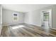 Bright bedroom showcasing laminate flooring and natural light at 452 N Fenton Ave, Indianapolis, IN 46219