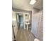 This bathroom features modern fixtures and neutral decor at 492 S Livingston Ave, Indianapolis, IN 46241