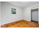 Bedroom with hardwood floors at 5407 Adelaide St, Indianapolis, IN 46203