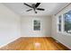 Bright living room with hardwood floors at 5407 Adelaide St, Indianapolis, IN 46203