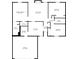 Detailed floor plan showcasing the layout of this well-designed home at 6029 Sycamore Forge Dr, Indianapolis, IN 46254