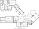 A full-house architectural floor plan of the basement, main floor, and upper level at 10594 Geist Rd, Fishers, IN 46037