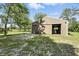 Barn with large open door and plenty of space at 1346 N Buck Creek Rd, Greenfield, IN 46140