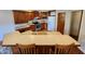 Kitchen with wooden cabinetry, countertops and stainless steel appliances at 1633 Belfield St, Indianapolis, IN 46217