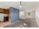 The living room opens into a kitchen at 1809 Mutz Dr, Indianapolis, IN 46229