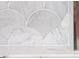 Elegant marble tiles detail with stylish half circle mosaic tiles in the shower shelf at 2130 Brookside Pkwy N Dr, Indianapolis, IN 46201