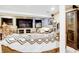 Finished basement with cozy seating area, entertainment setup, and ample storage at 2359 Seattle Slew Dr, Indianapolis, IN 46234