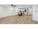 Spacious open-concept living and dining area with a view into the updated kitchen at 2715 S A St, Elwood, IN 46036