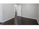 Freshly painted bedroom with easy access to other rooms in the house at 2909 S Randolph St, Indianapolis, IN 46203