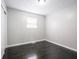 A bright bedroom offers a window and fresh paint to create a serene, relaxing space at 2909 S Randolph St, Indianapolis, IN 46203
