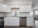 Updated kitchen featuring stainless steel appliances, granite countertops, and subway tile backsplash at 2909 S Randolph St, Indianapolis, IN 46203