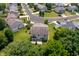 Aerial view of a home in a suburban neighborhood at 3058 Mcintosh Dr, Bargersville, IN 46106