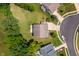 Aerial shot of a home showcasing its location and surroundings at 3058 Mcintosh Dr, Bargersville, IN 46106