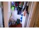 Closet with storage, offering ample space for organizing personal items at 643 Harlan St, Plainfield, IN 46168