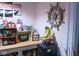 Pantry features organized shelving, decorative nautical themed decor, and a water cooler at 643 Harlan St, Plainfield, IN 46168