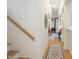 Bright hallway leads to the living area, featuring artistic decor and natural light at 8167 Center Lake Rd, Nineveh, IN 46164
