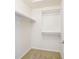 Walk-in closet with built-in shelving offers ample storage space at 8909 Carnation Dr, Noblesville, IN 46060