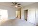 Bedroom featuring neutral walls, carpet floors, and closet for storage at 9404 Crystal River Dr, Indianapolis, IN 46240