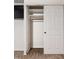 Bedroom closet with shelving at 10155 Orchard Park W Dr, Carmel, IN 46280