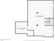 Basement plan featuring unfinished and finished areas with closet and stairs at 1246 Valdosta Pl, Westfield, IN 46074