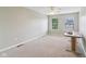 Bedroom featuring neutral walls, carpet flooring, a desk, and two windows allowing for lots of natural light at 1246 Valdosta Pl, Westfield, IN 46074